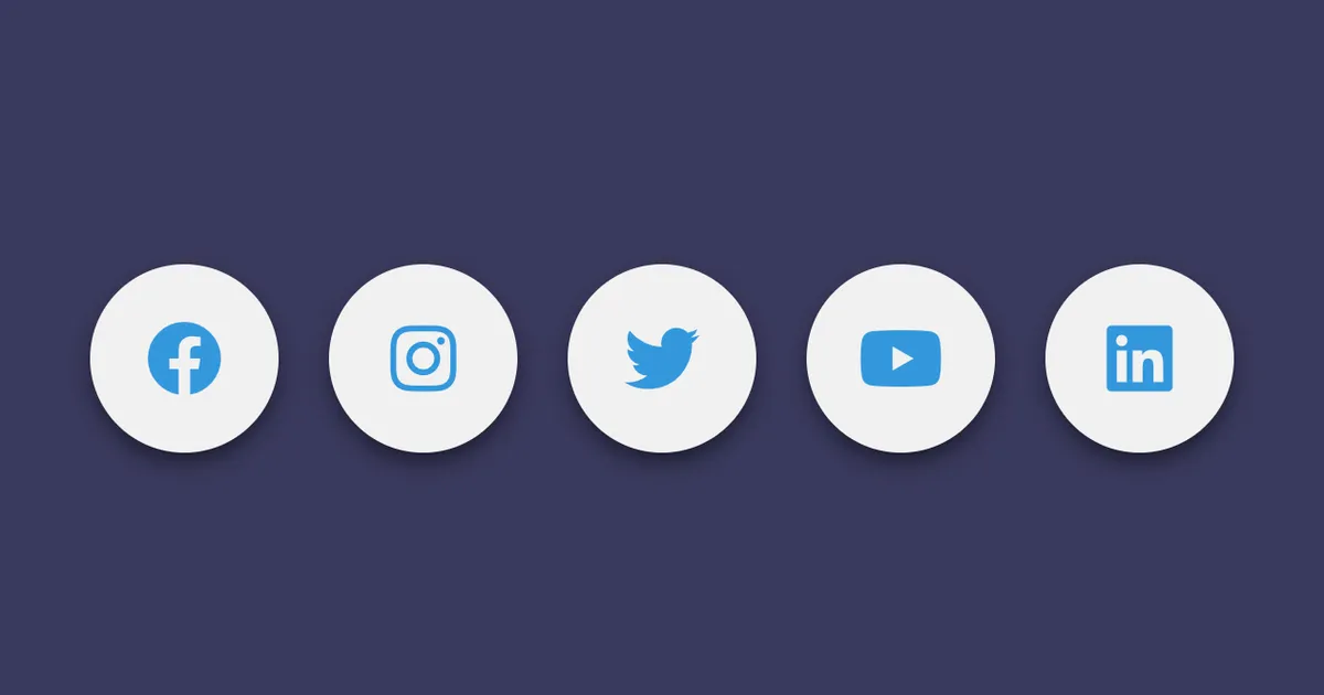Build Animated Social Media Icons Using HTML and CSS